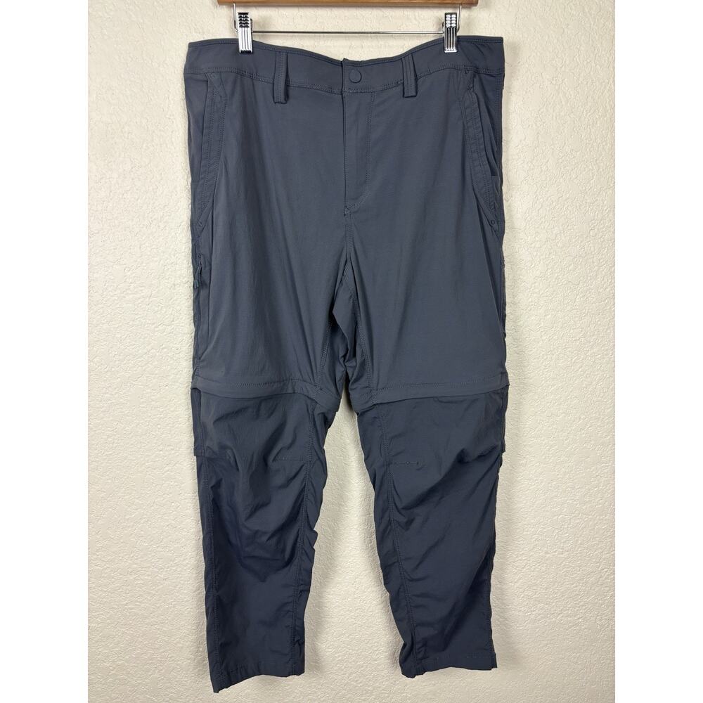 Coolibar Miller Convertible Men’s Pants Sz 36x30 Navy Blue Outdoors‎ Fishing UPF